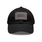 Black Ripple Dad Hat