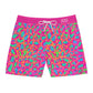 Pink Leopard Swim Trunks