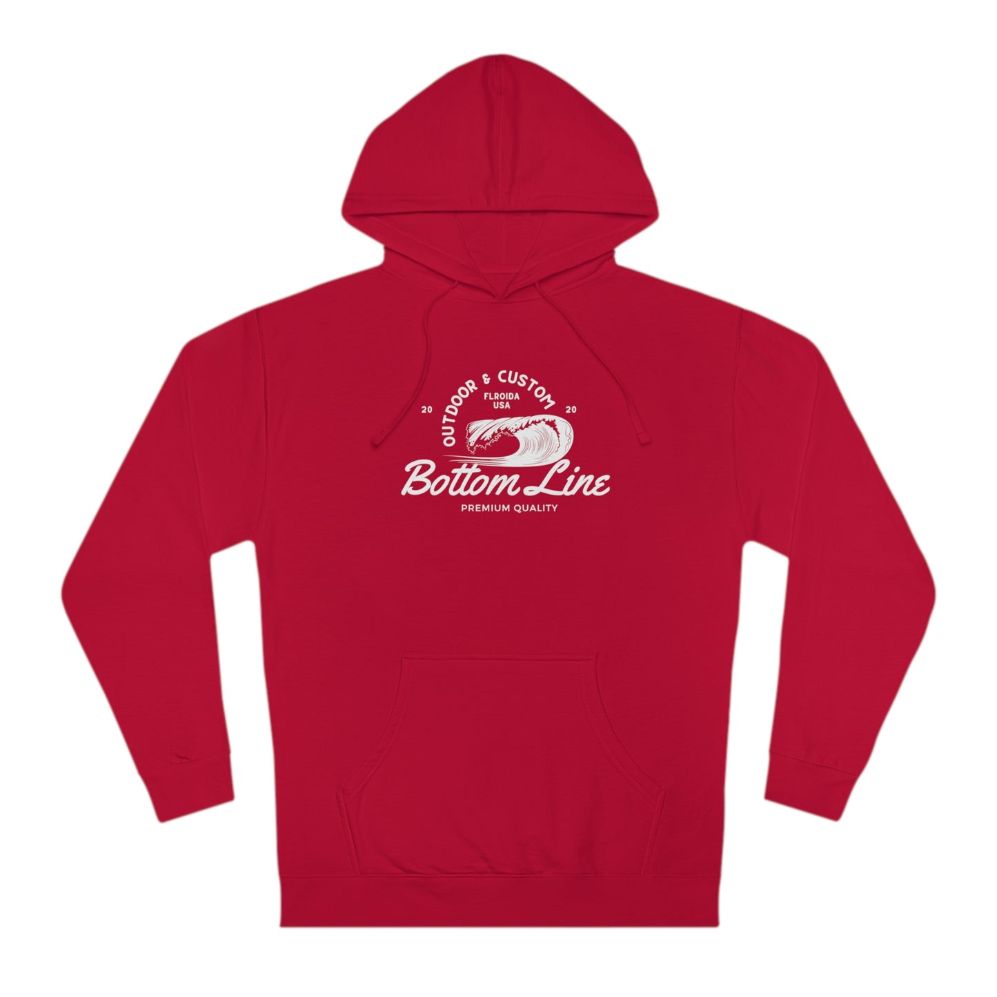 Wave Barrel Front Design Hoodie