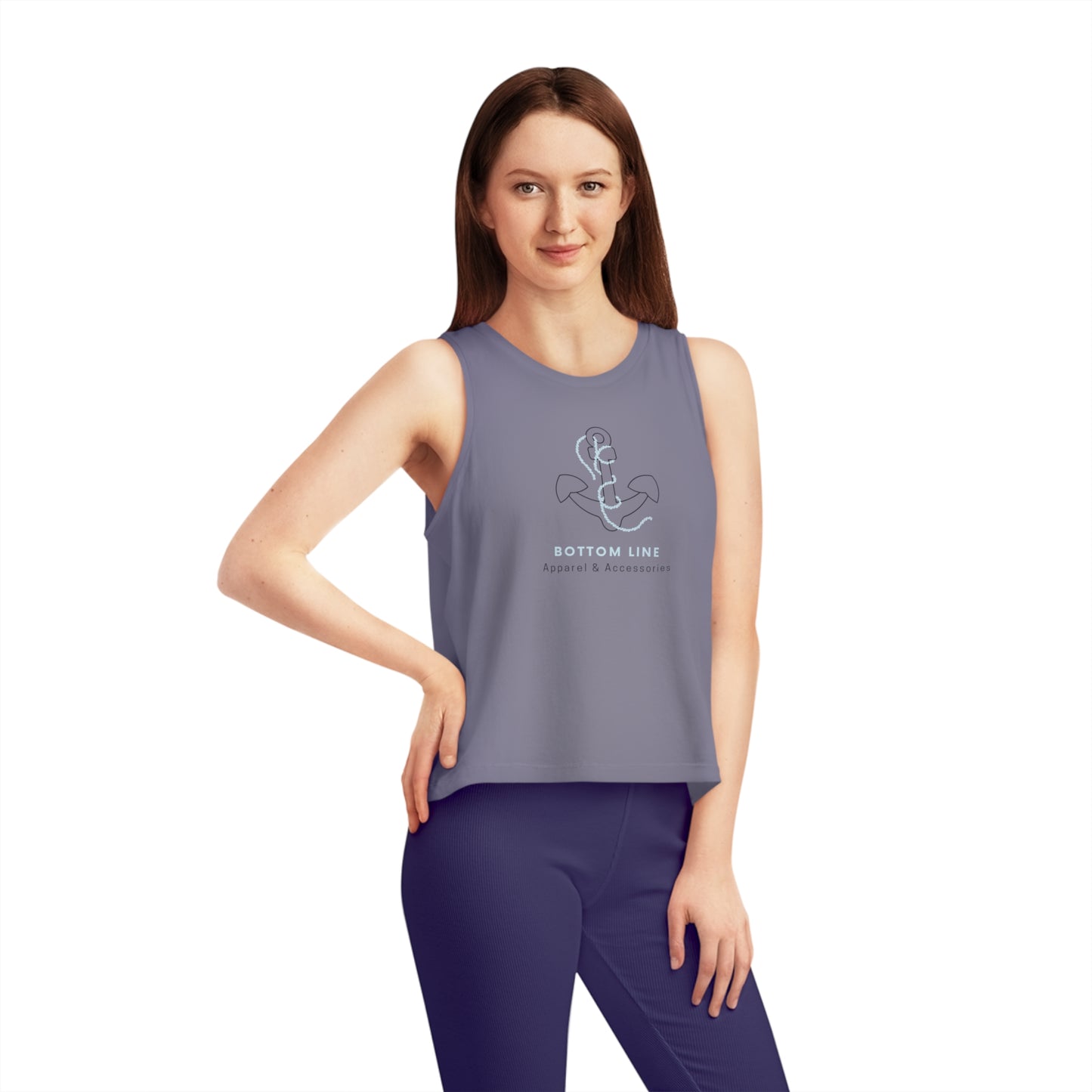 Anchor Tank Top (Cropped)