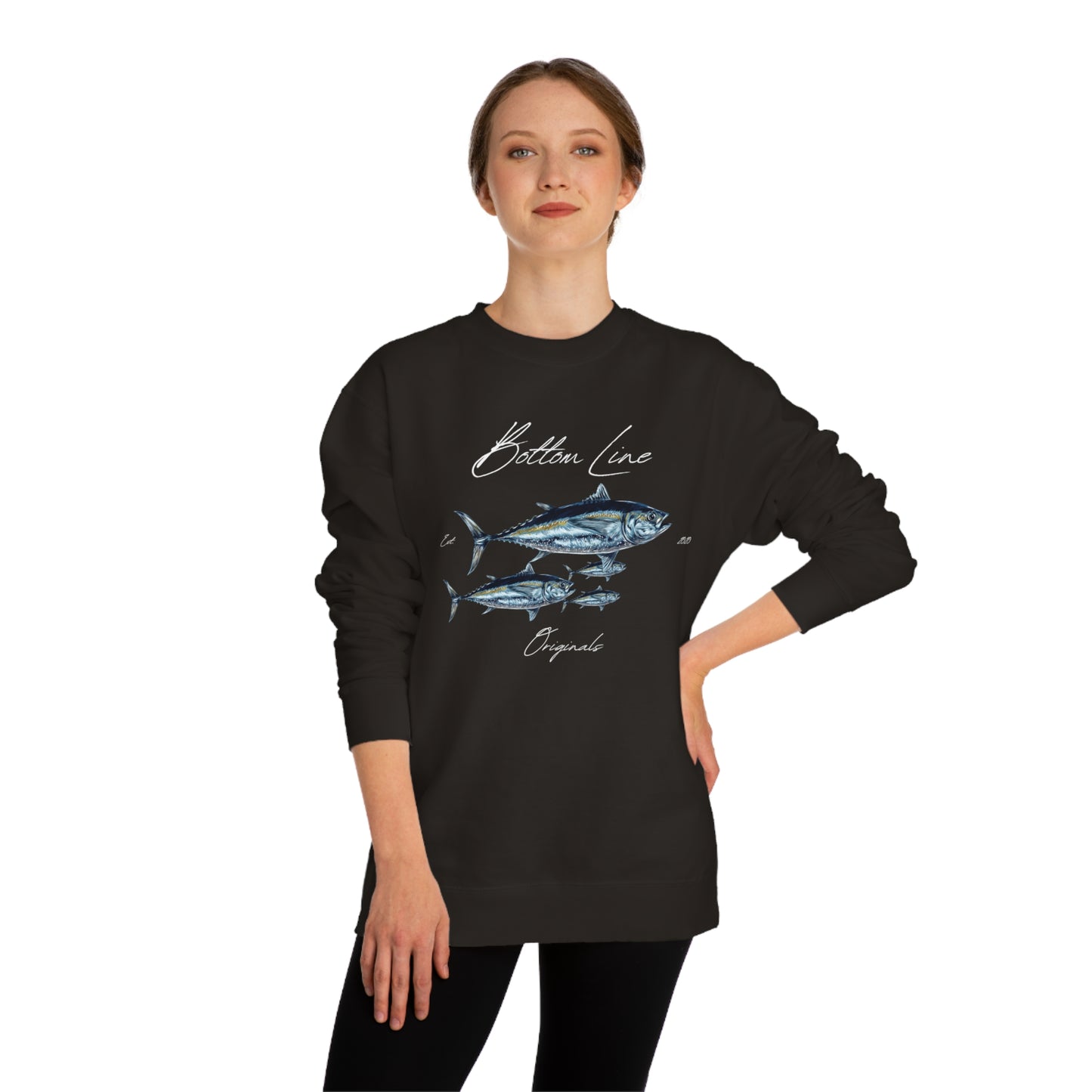 Original Tuna Front Design Crewneck Sweatshirt