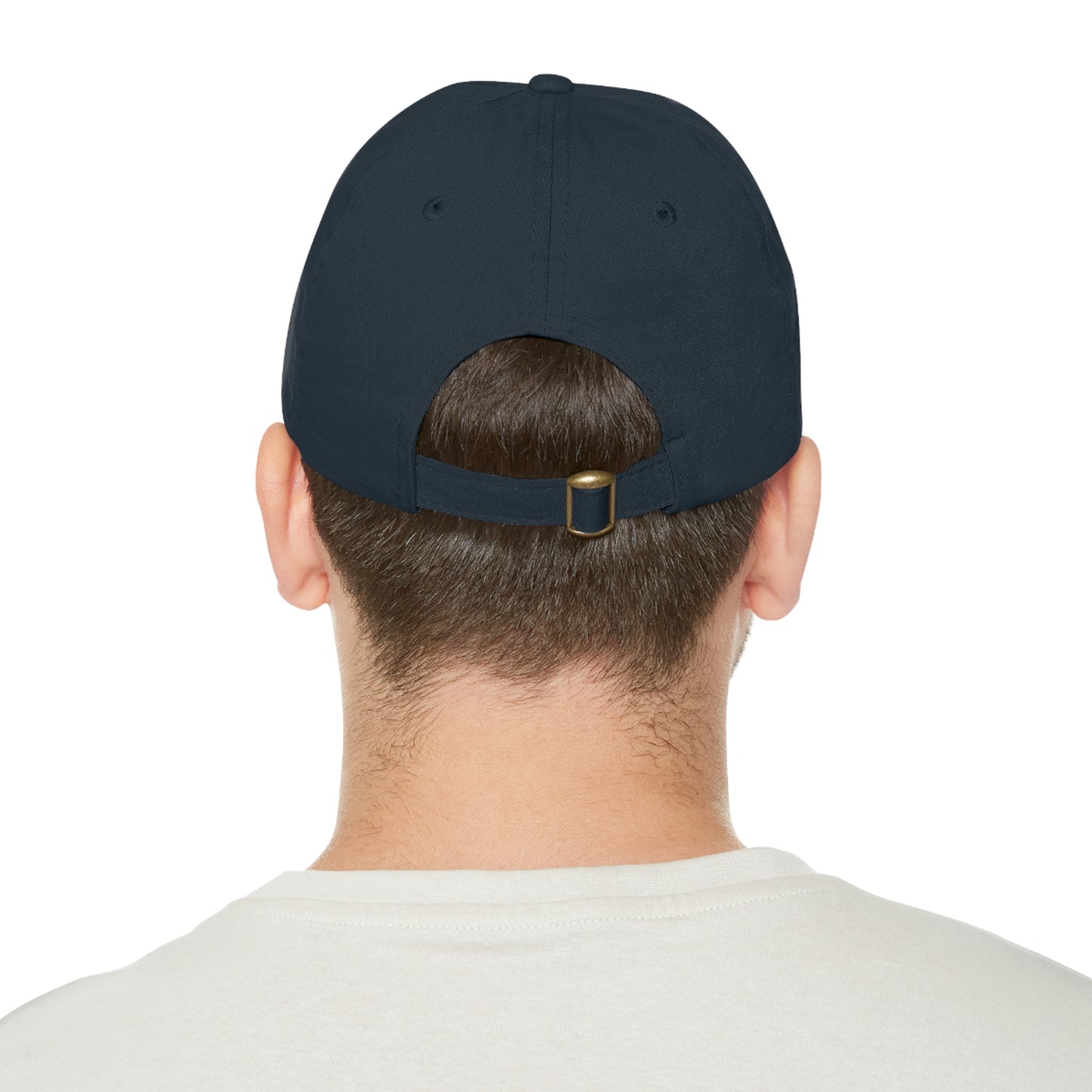 White Ripple Dad Hat