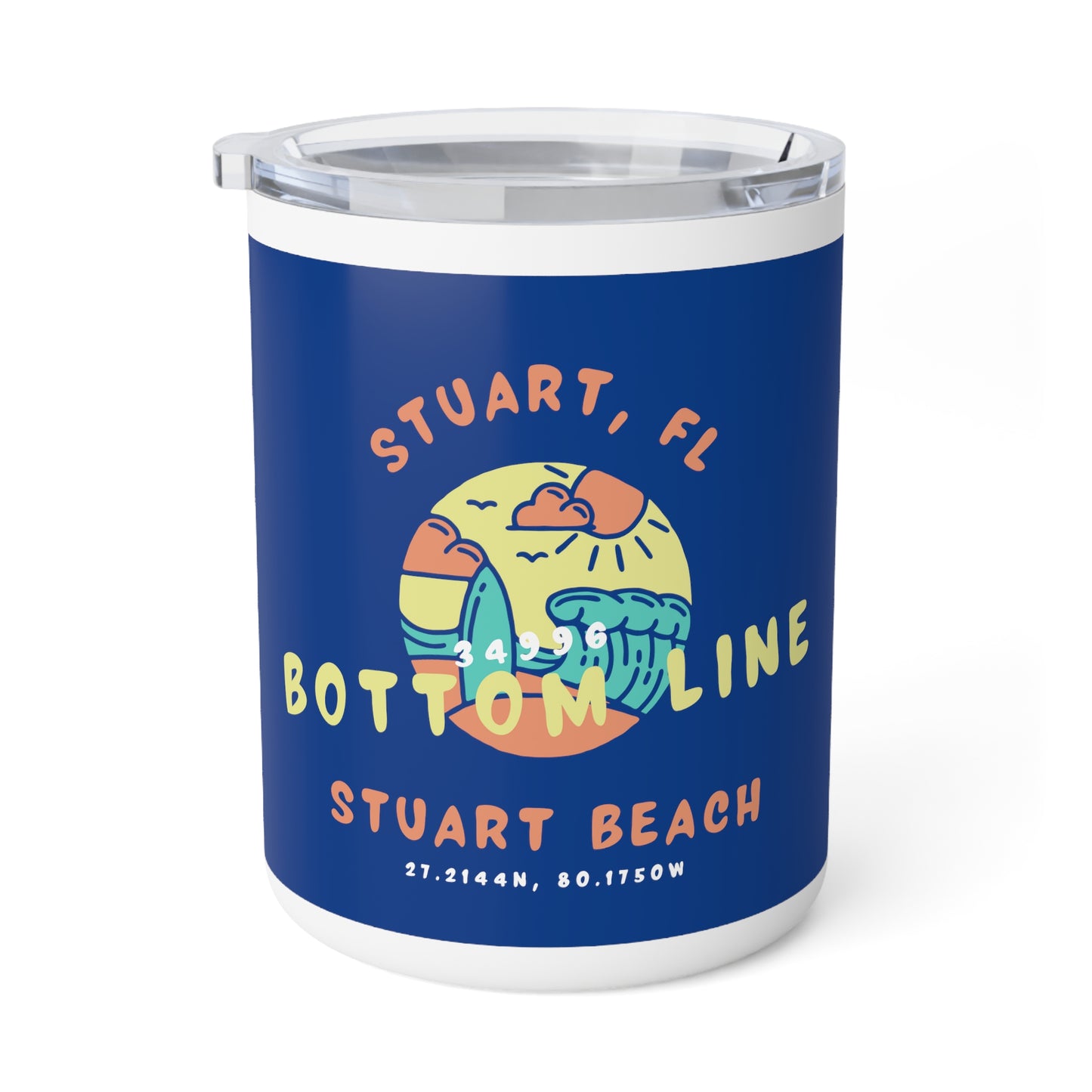 Stuart Beach 10oz Insulated Coffee Mug