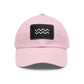 White Ripple Dad Hat