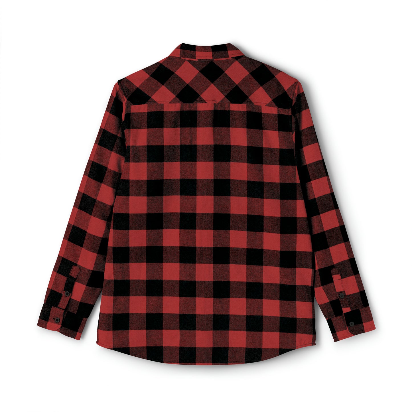 White Logo Flannel Shirt