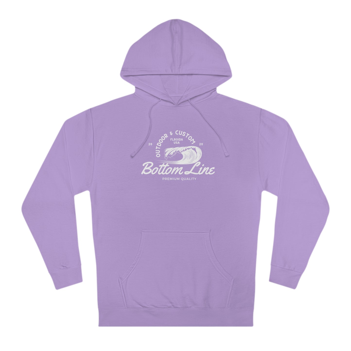 Wave Barrel Front Design Hoodie