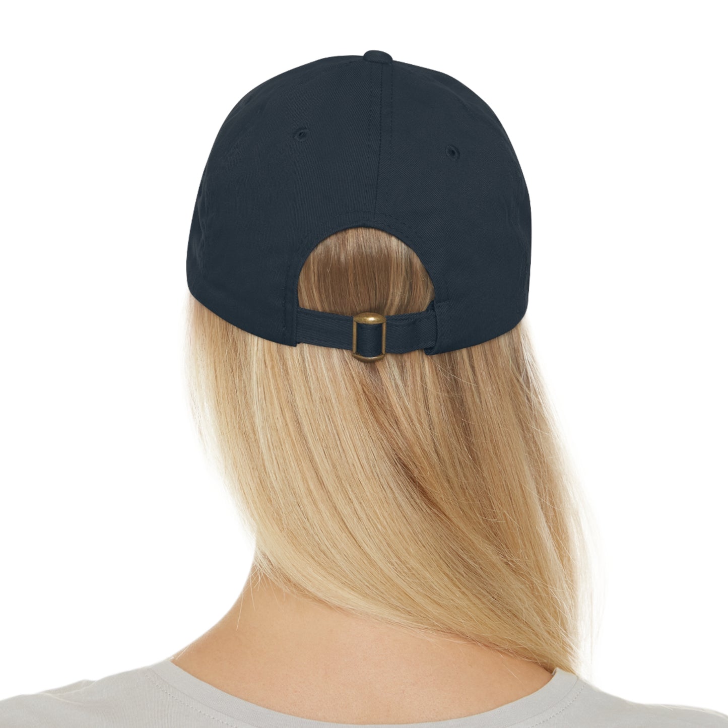 White Ripple Dad Hat