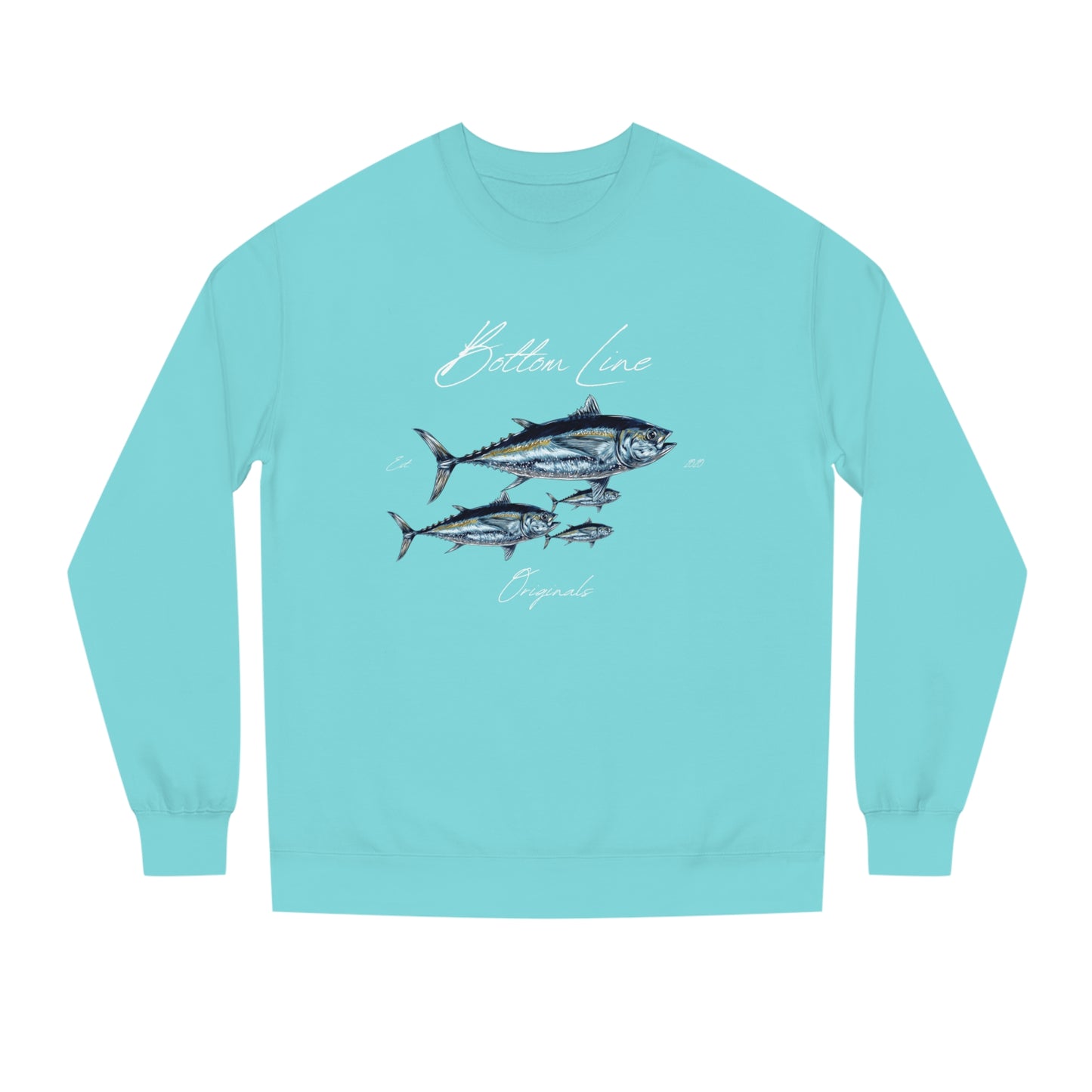 Original Tuna Front Design Crewneck Sweatshirt