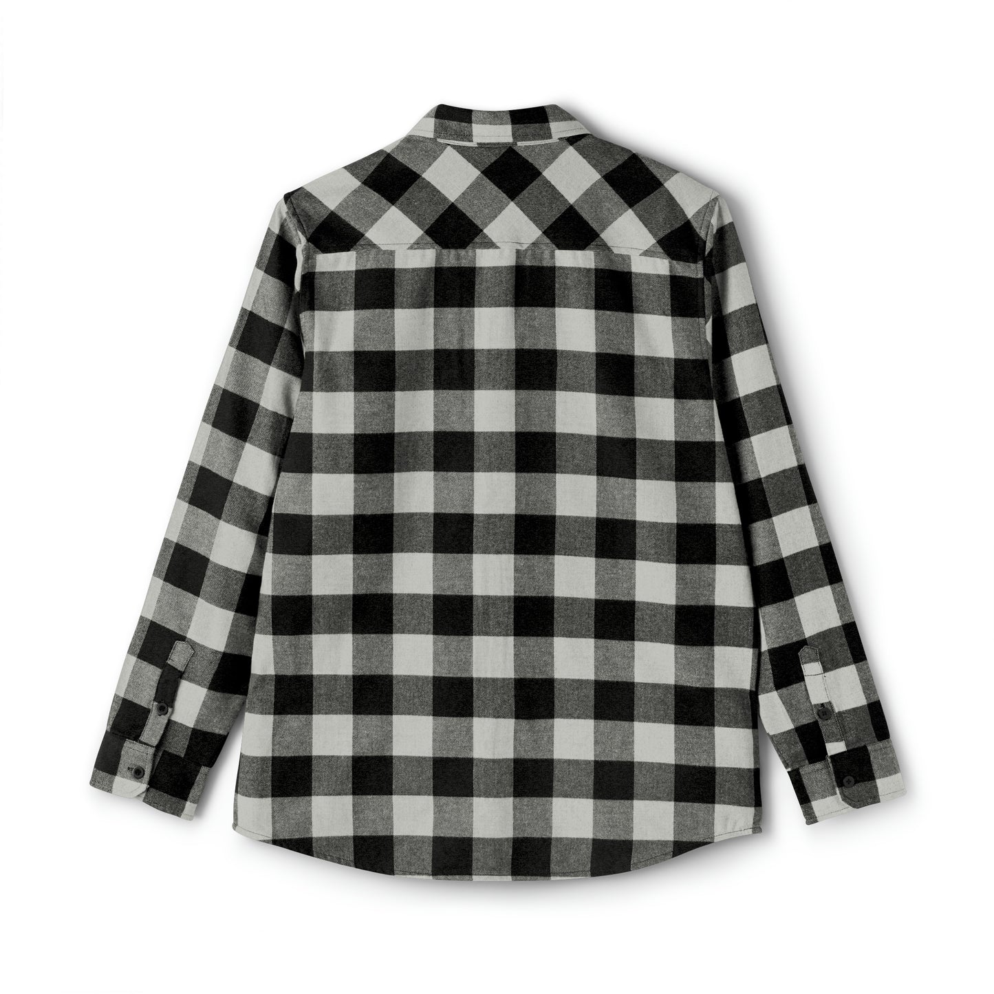 White Logo Flannel Shirt