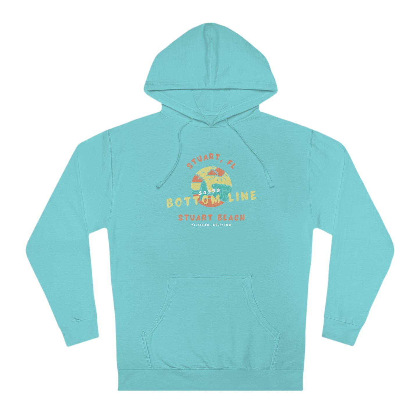 Stuart Beach Front Design Hoodie