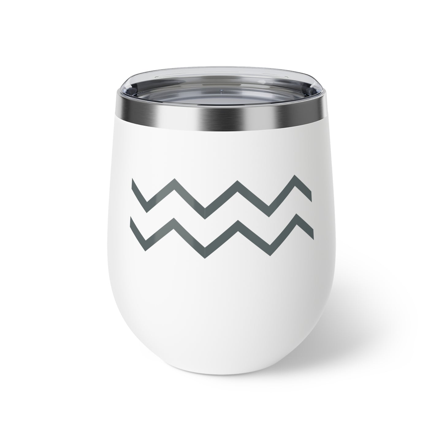 Bottom Line Logo 12oz Insulated Wine Cup