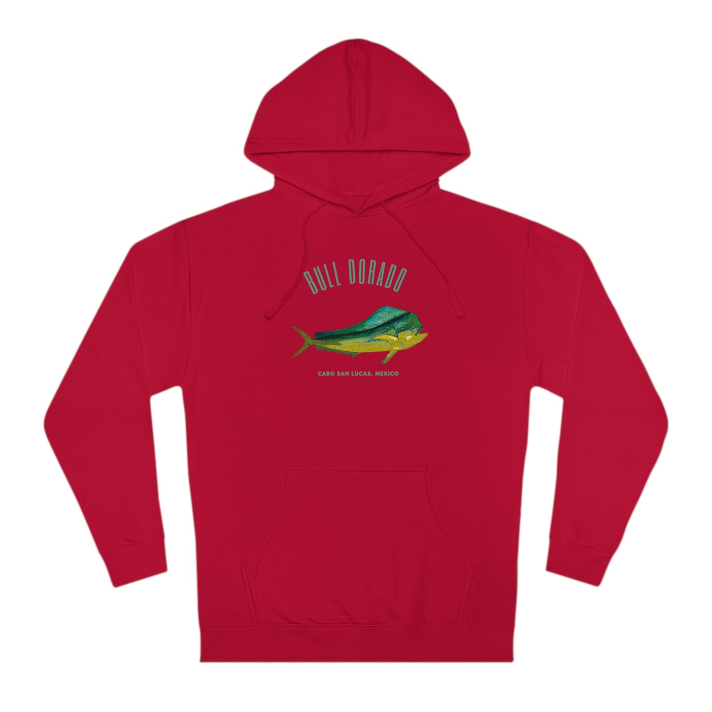 Bull Dolphin Front Design Hoodie