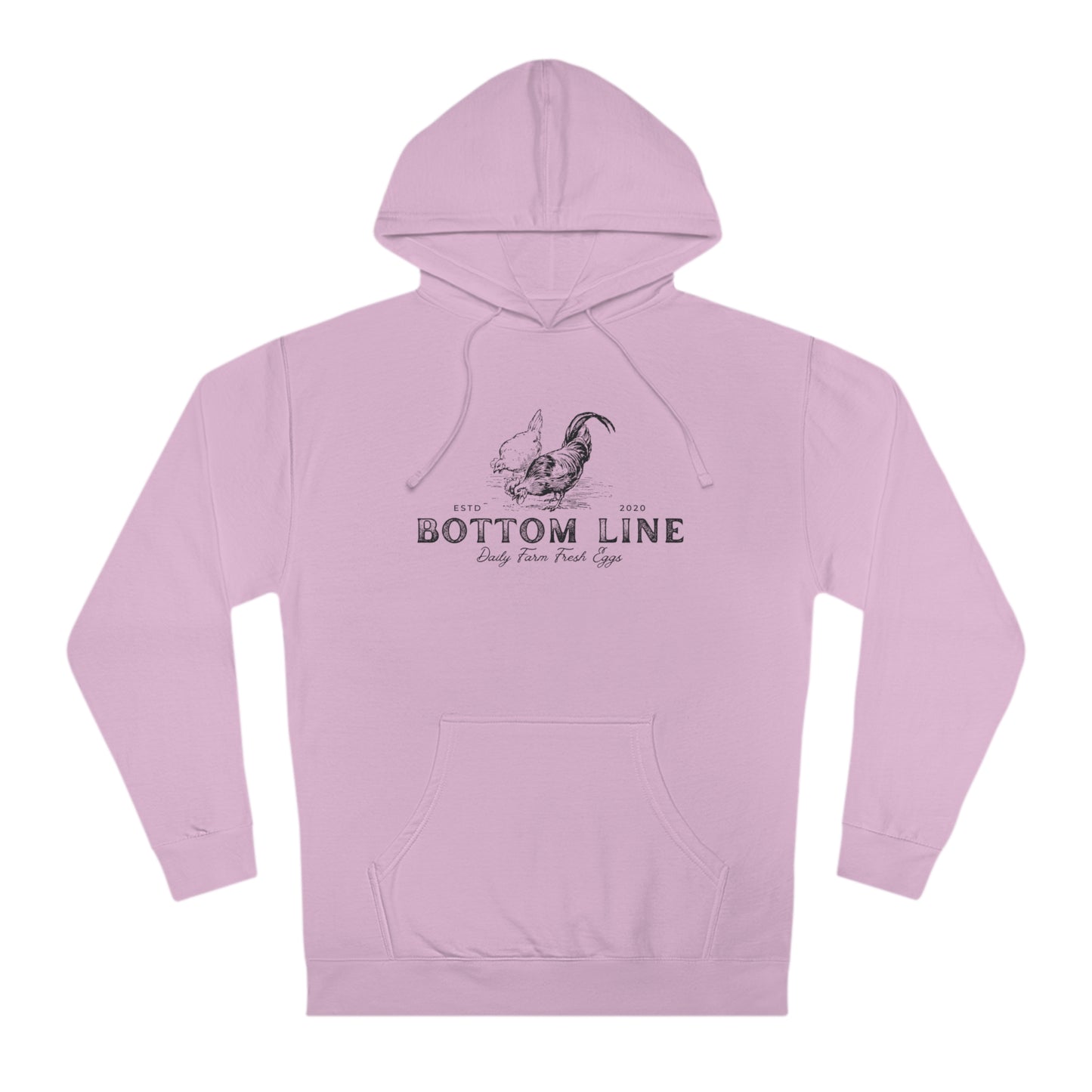 Farm Fresh Eggs Front Design Hoodie