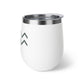 Bottom Line Logo 12oz Insulated Wine Cup