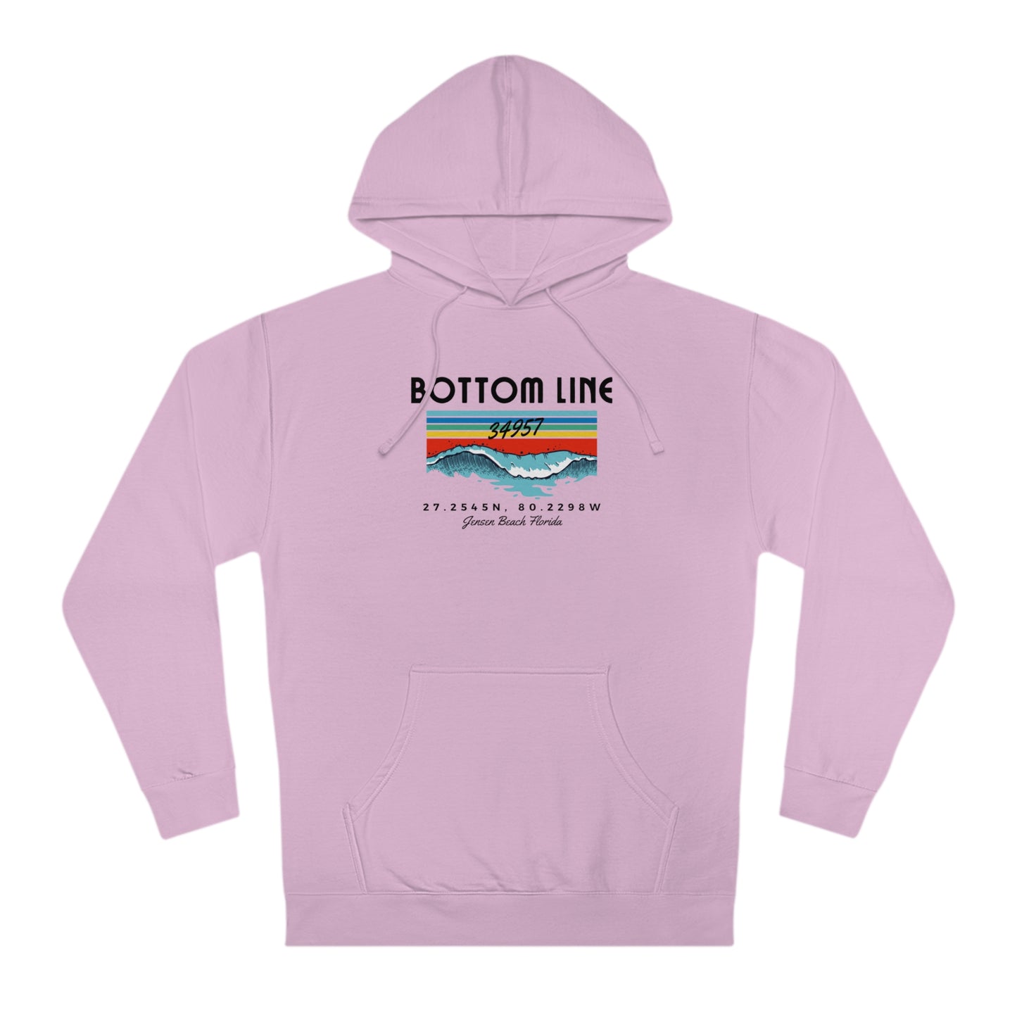 Jensen Beach Front Design Hoodie