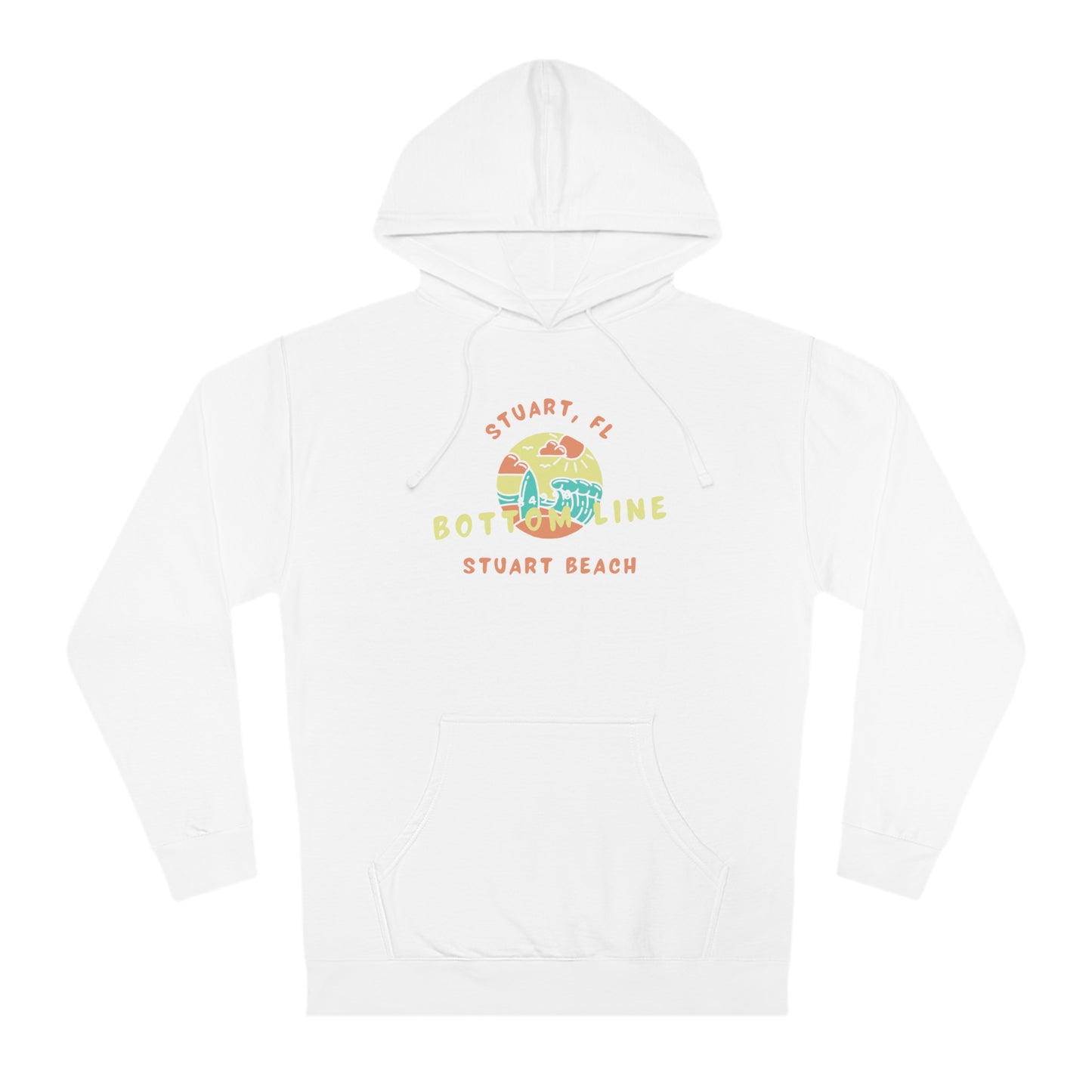 Stuart Beach Front Design Hoodie