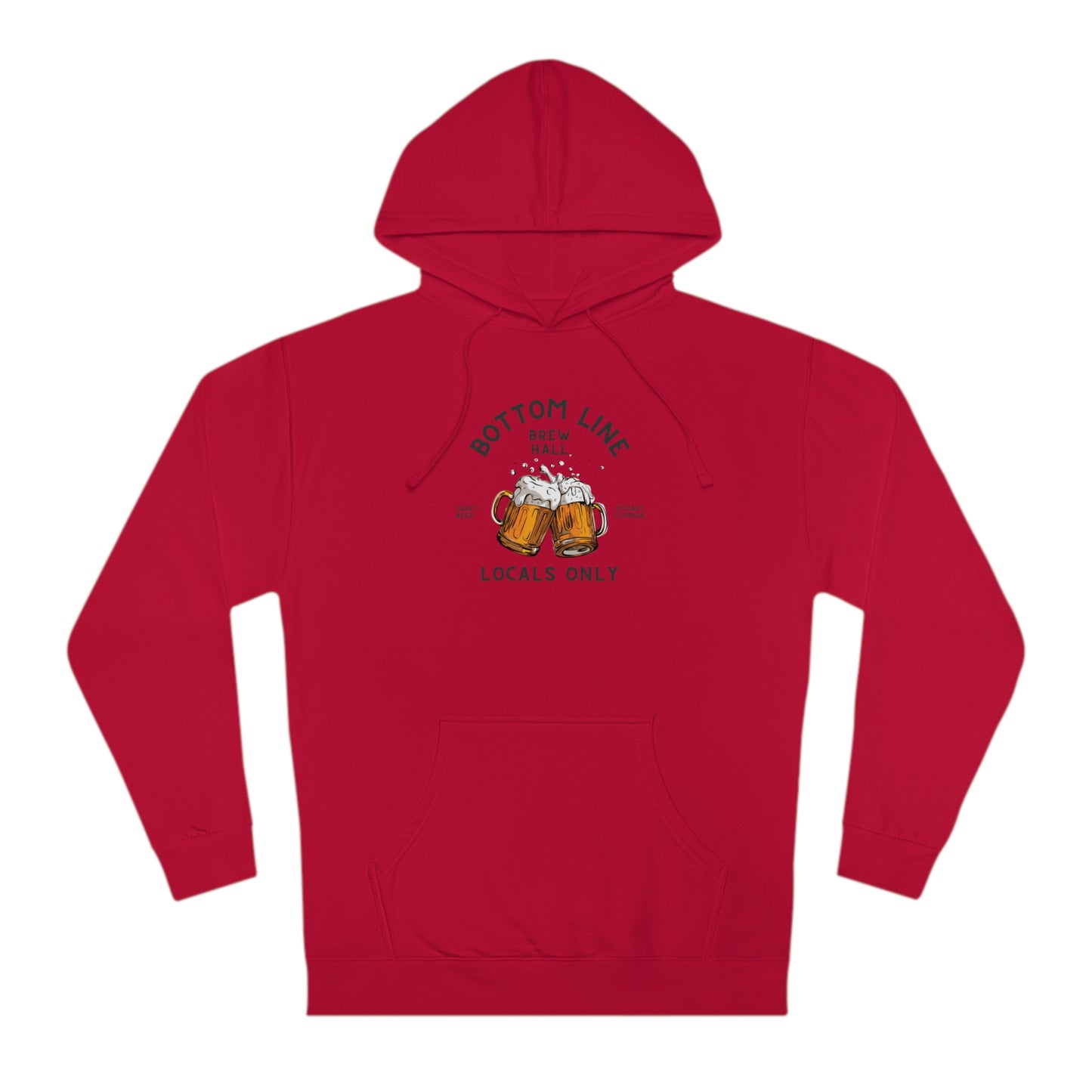 Brew Hall Front Design Hoodie