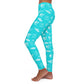 Blue Sport Fish Leggings