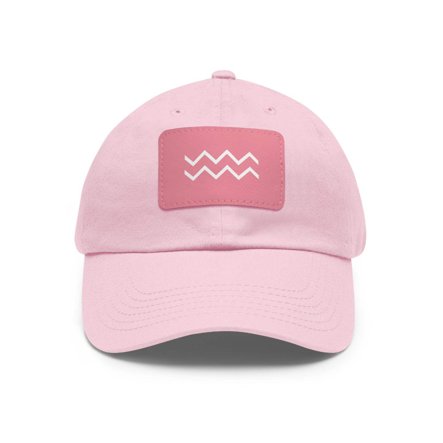 White Ripple Dad Hat