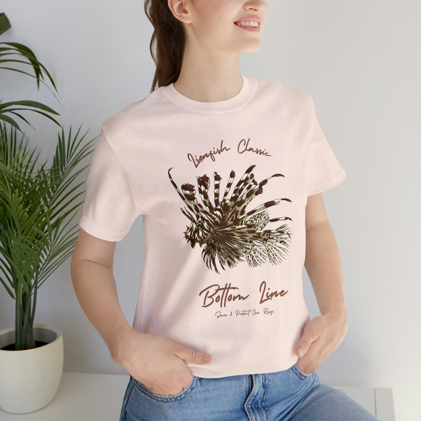 LionFish Classic Front Design Tee