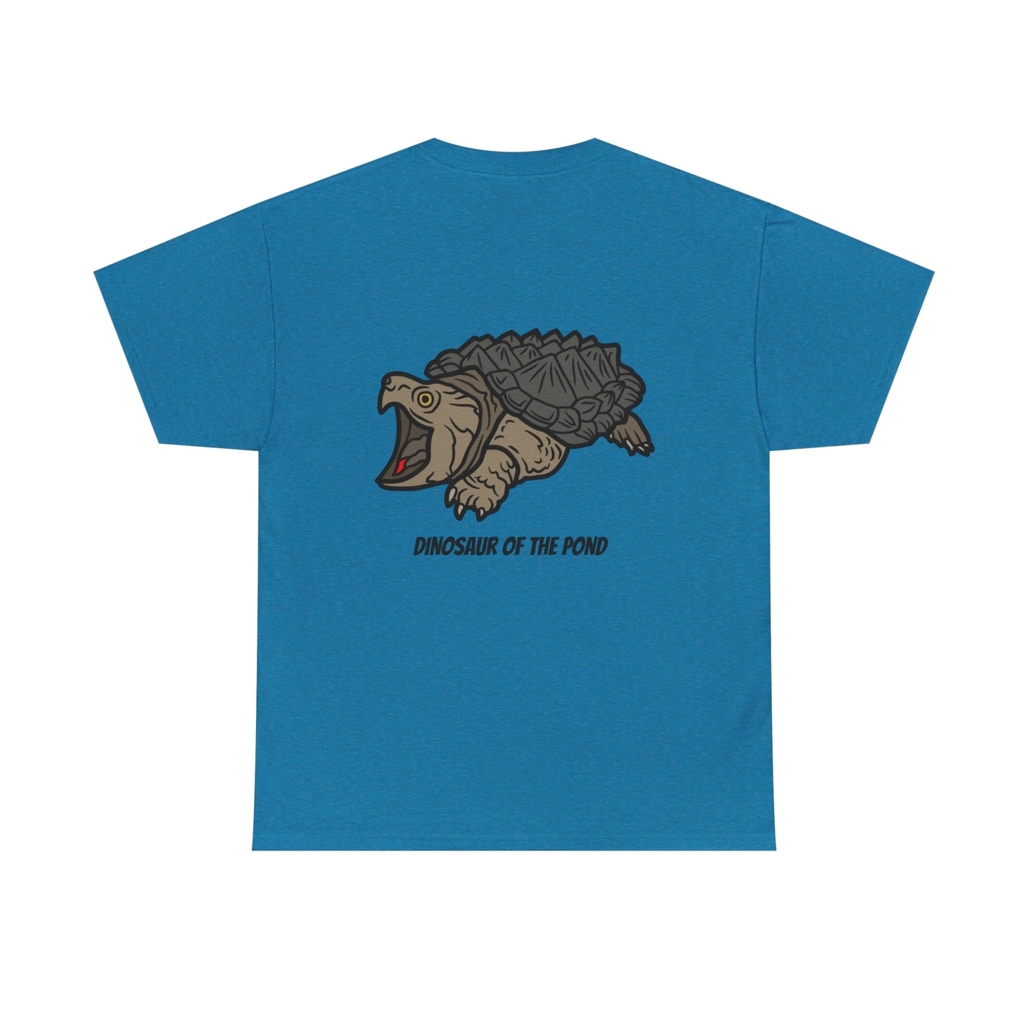 Dinosaur of the Pond Heavy Cotton Tee