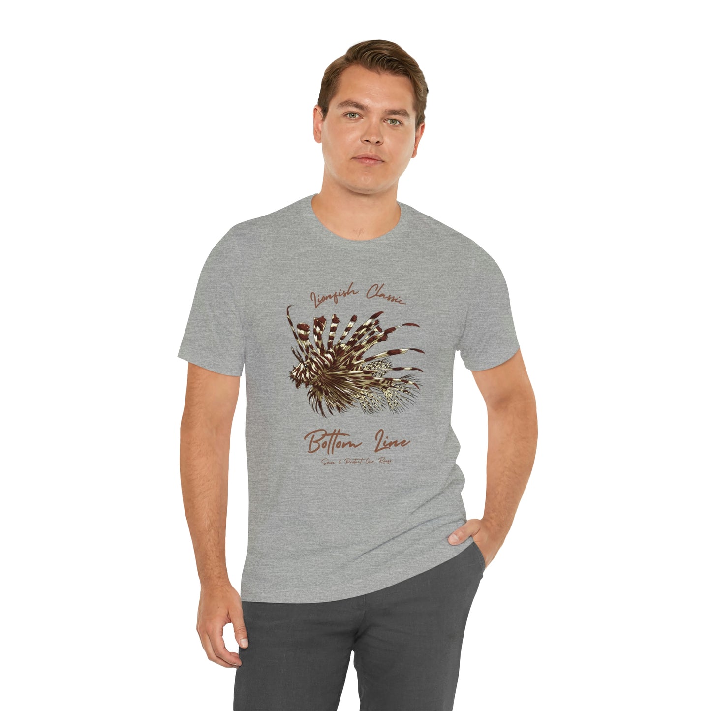 LionFish Classic Front Design Tee