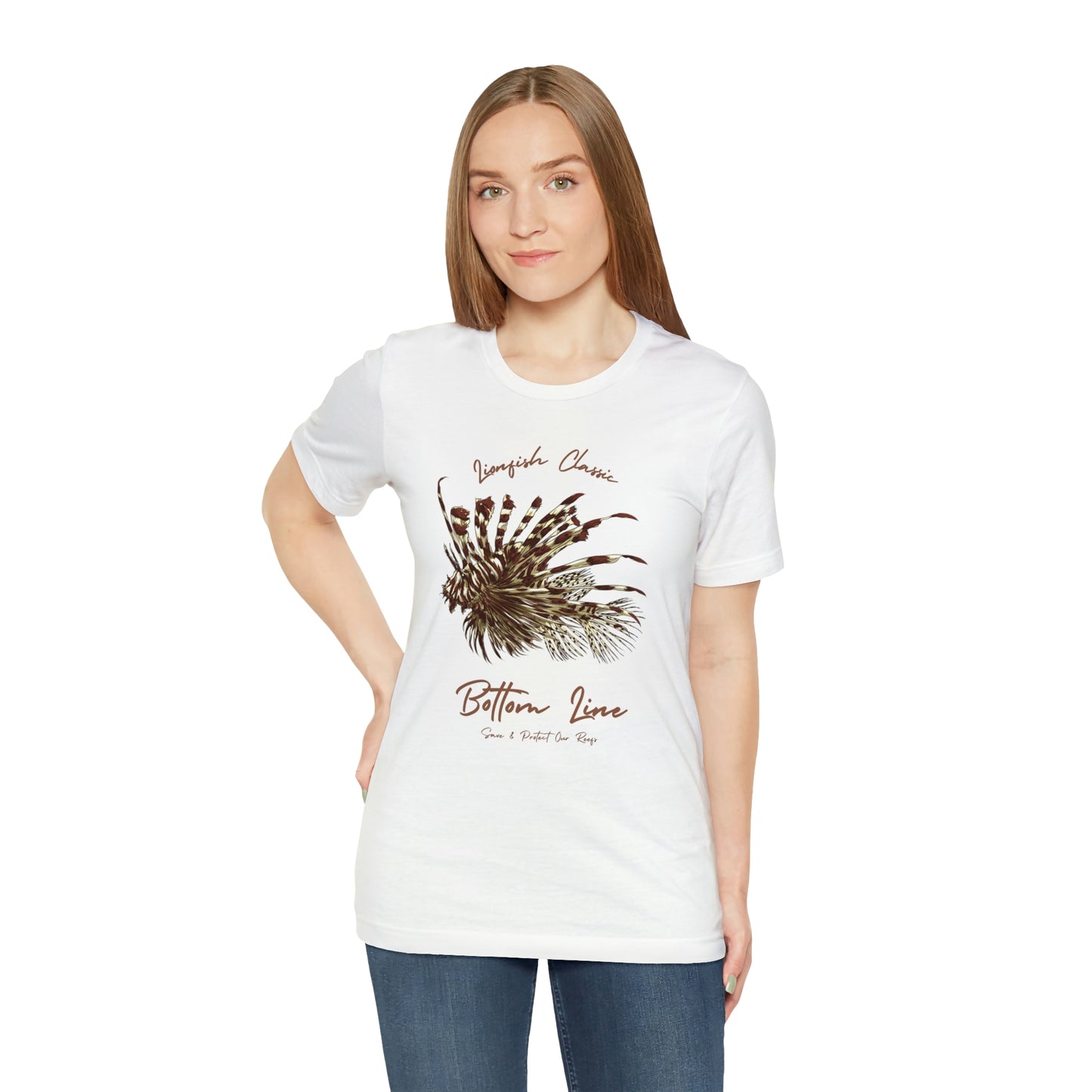 LionFish Classic Front Design Tee