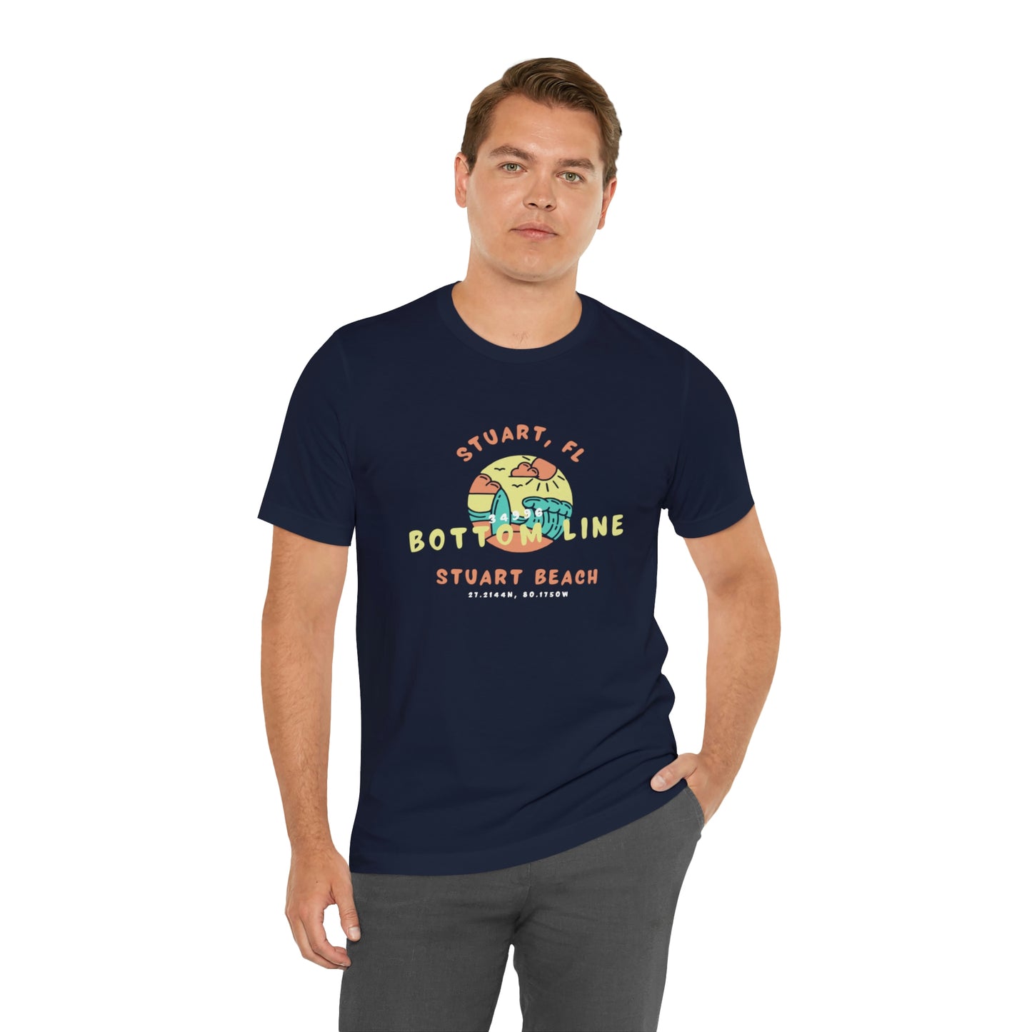 Stuart Beach Front Design Tee