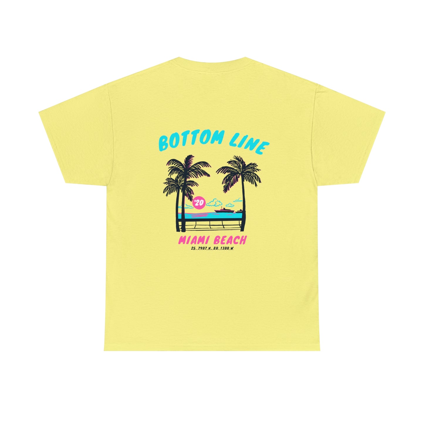 Miami Beach Heavy Cotton Tee