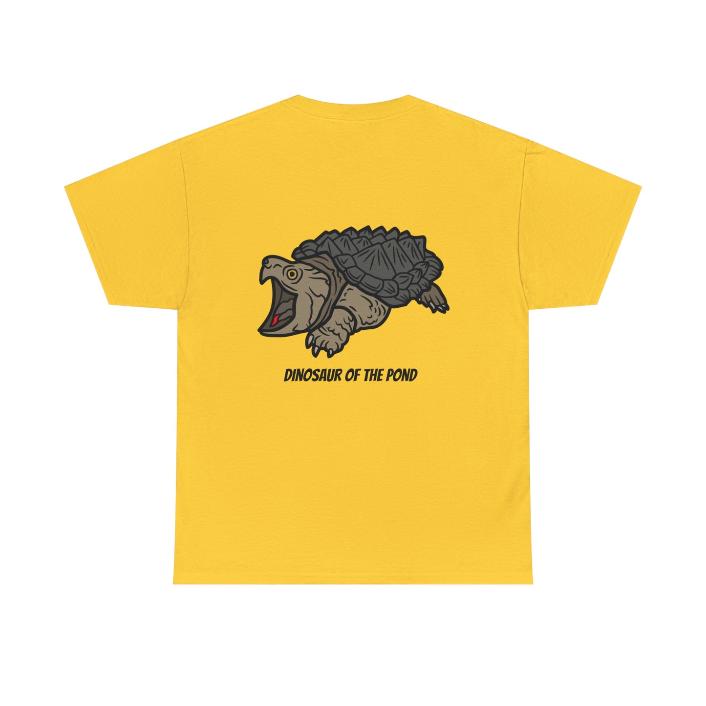 Dinosaur of the Pond Heavy Cotton Tee