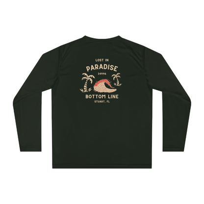 Lost in Paradise Long Sleeve Performance Tee