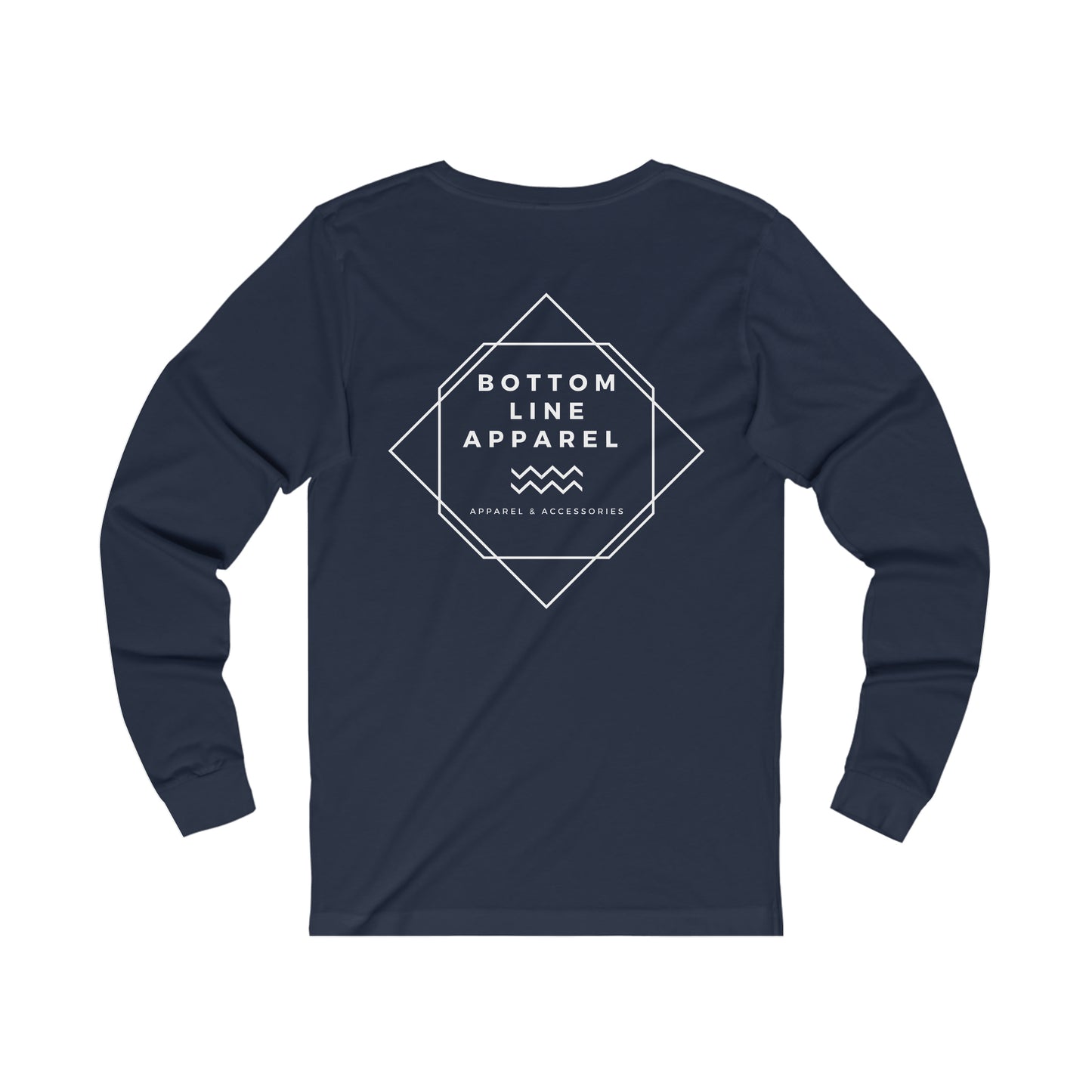 Bottom Line Logo Long Sleeve Tee