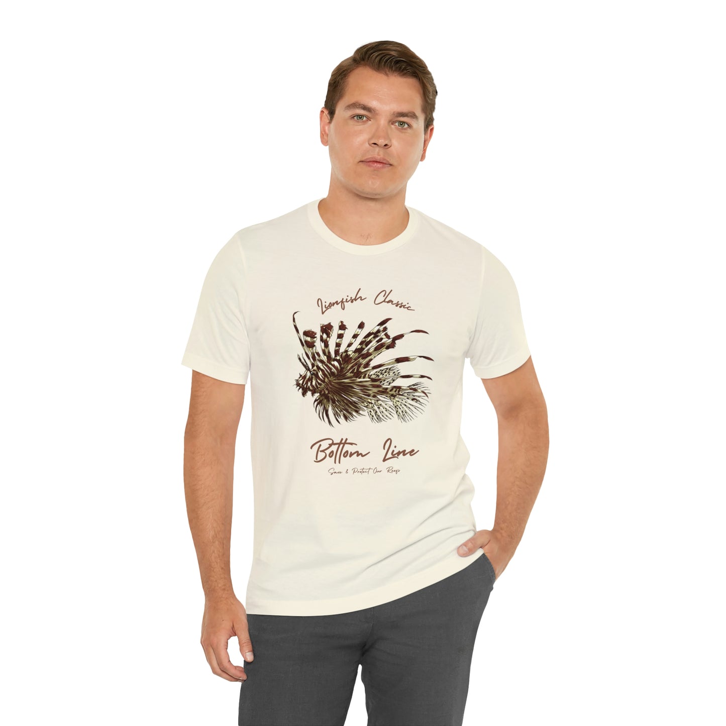 LionFish Classic Front Design Tee