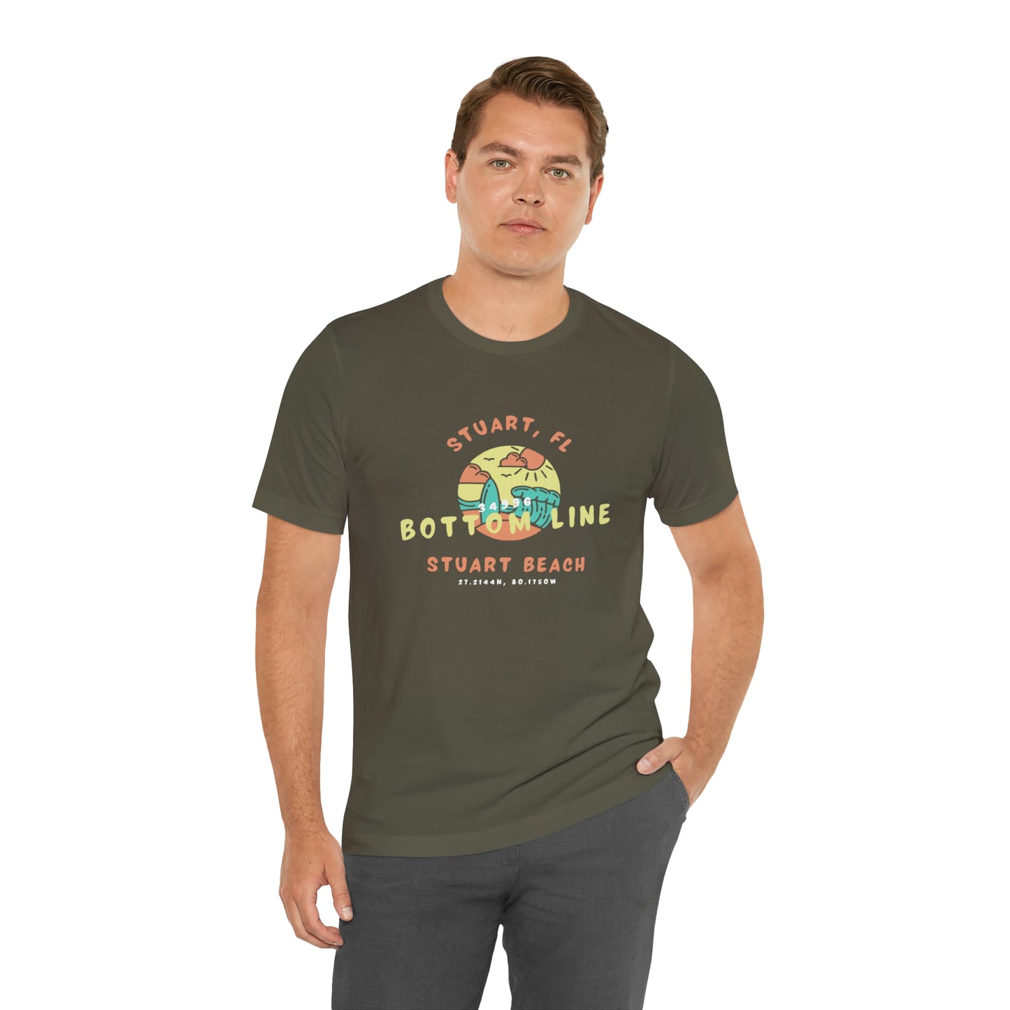 Stuart Beach Front Design Tee