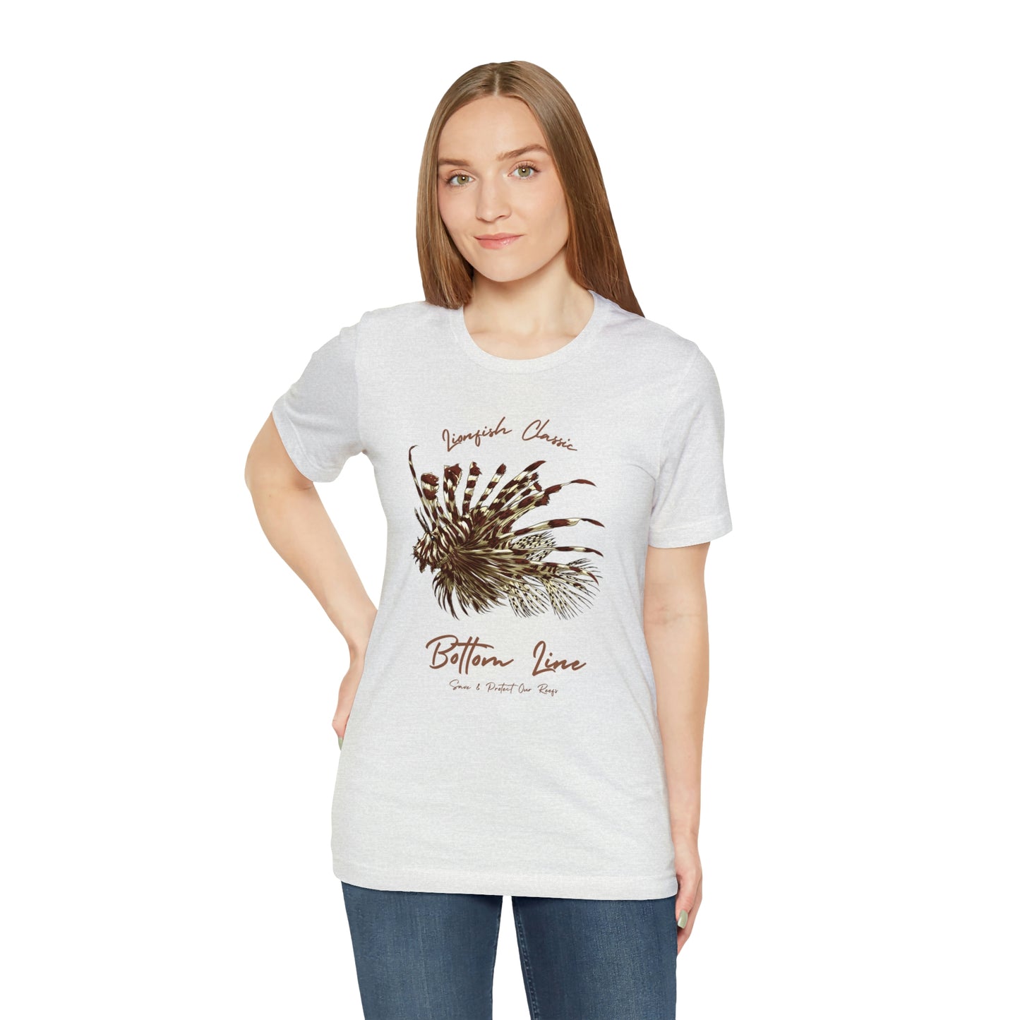 LionFish Classic Front Design Tee