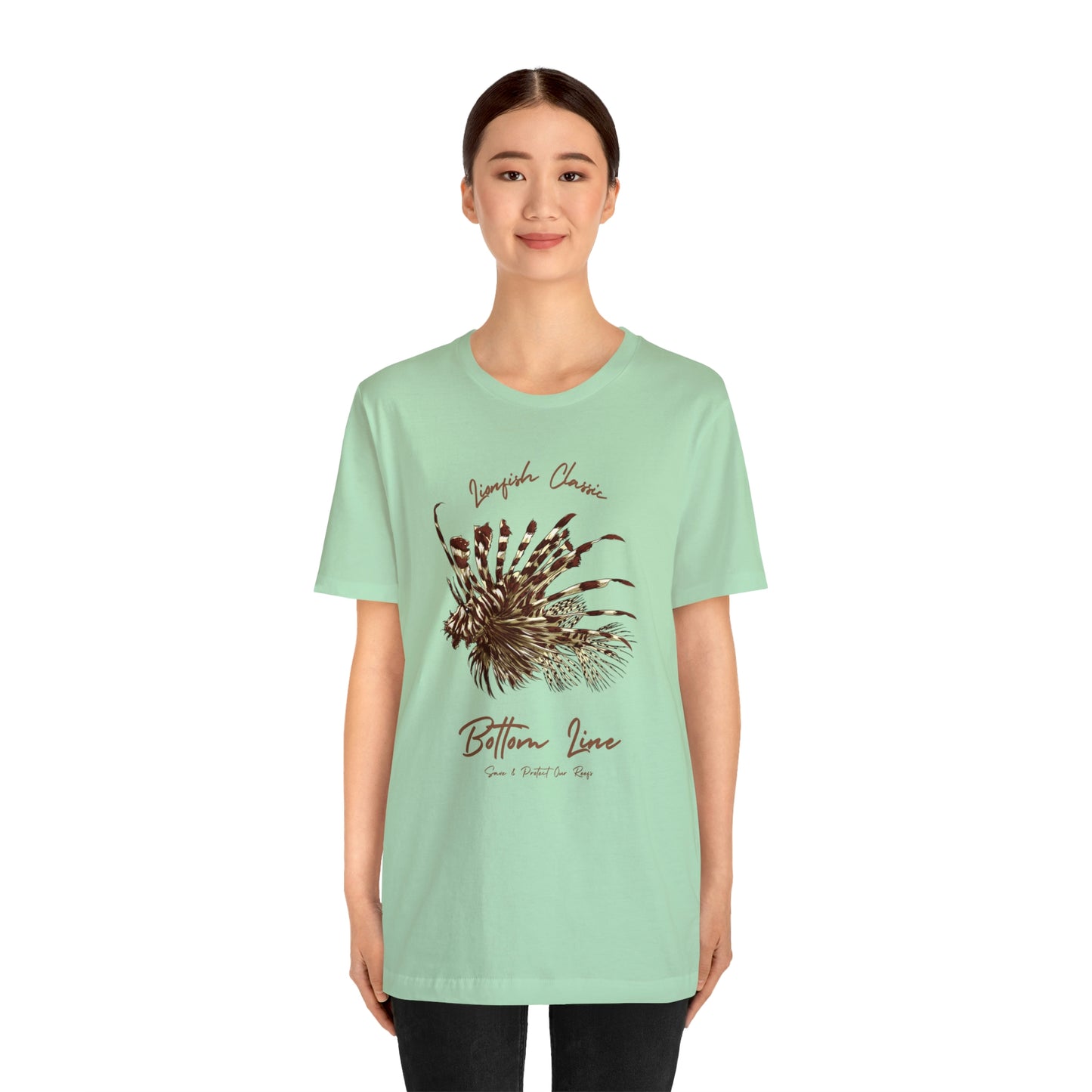 LionFish Classic Front Design Tee