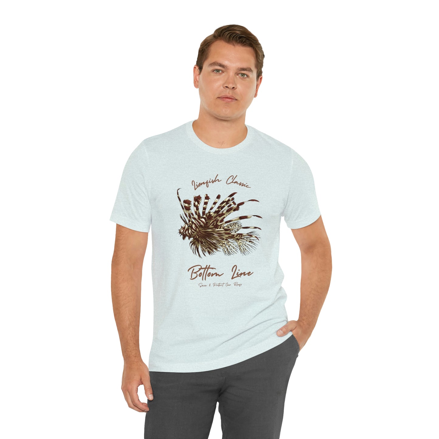 LionFish Classic Front Design Tee