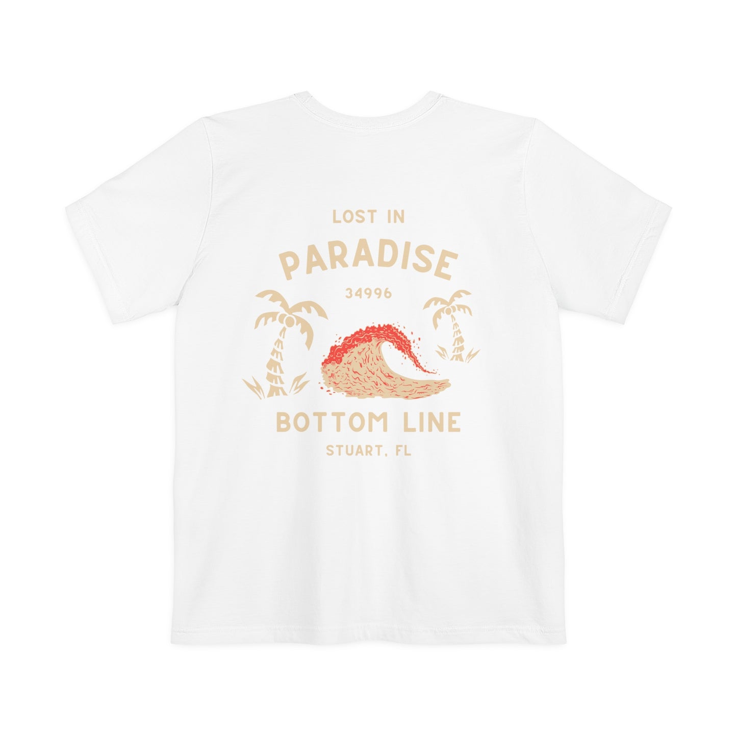 Lost in Paradise Pocket Tee