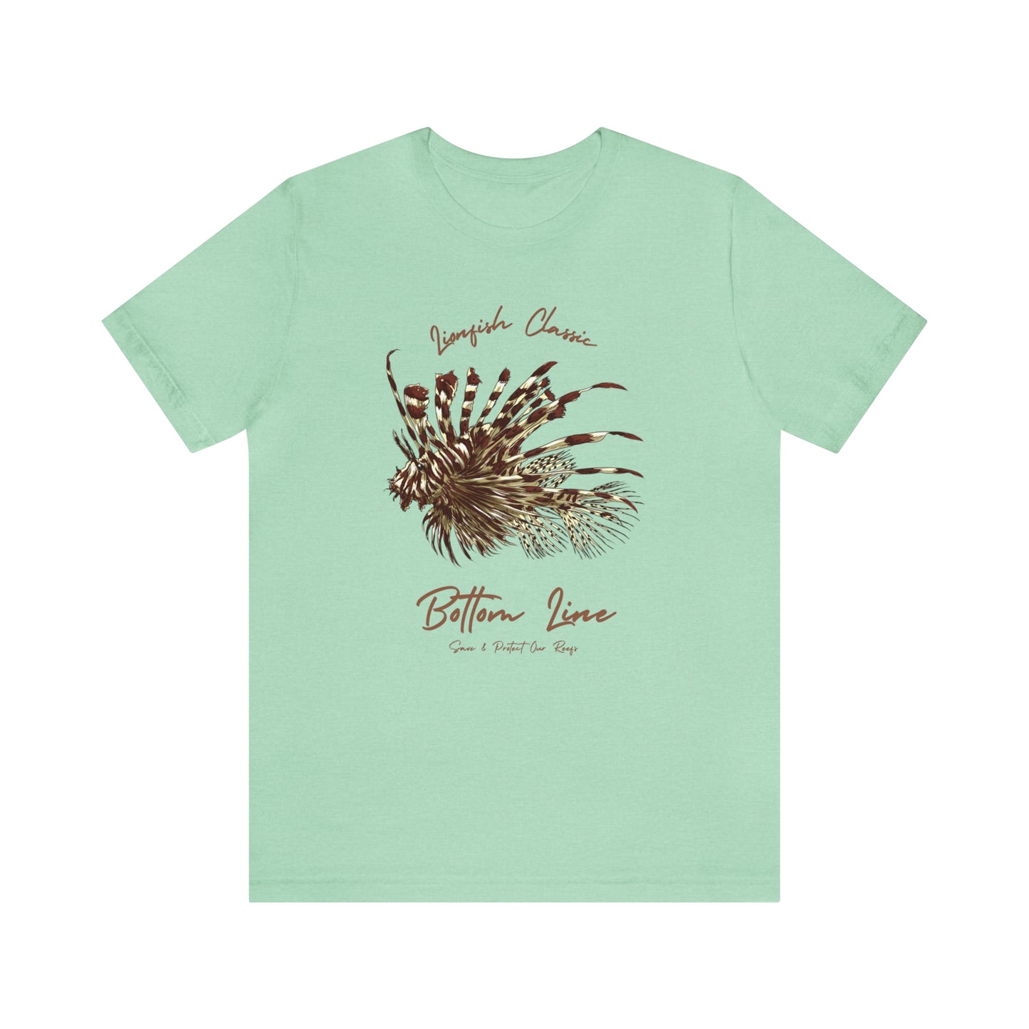 LionFish Classic Front Design Tee