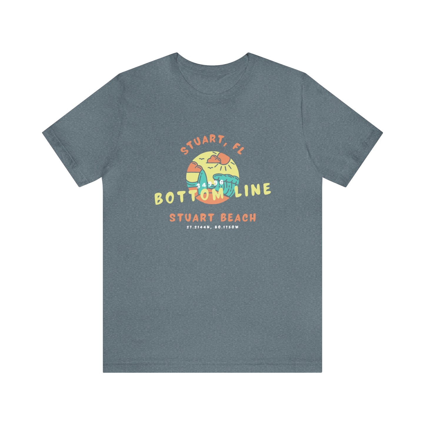 Stuart Beach Front Design Tee