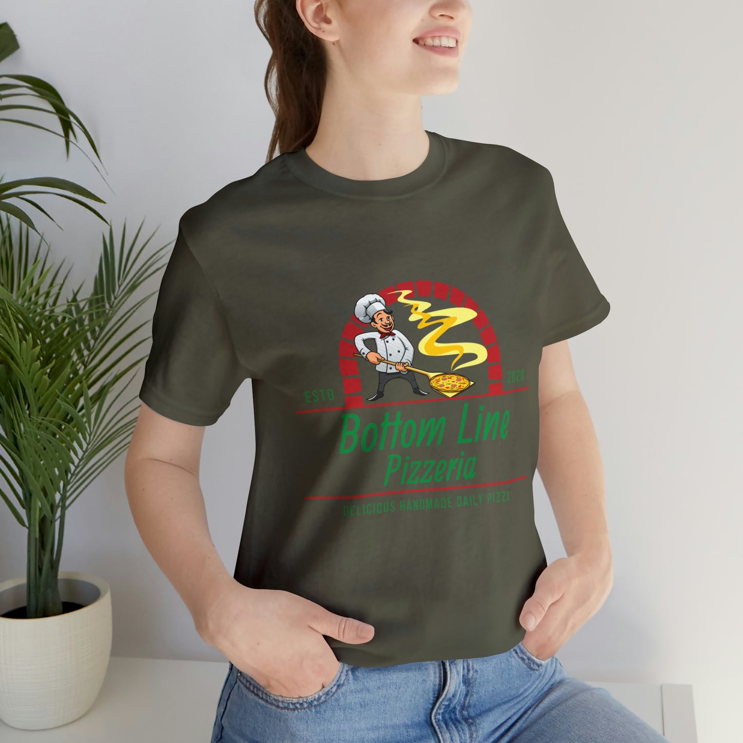 Pizzeria Front Design Tee