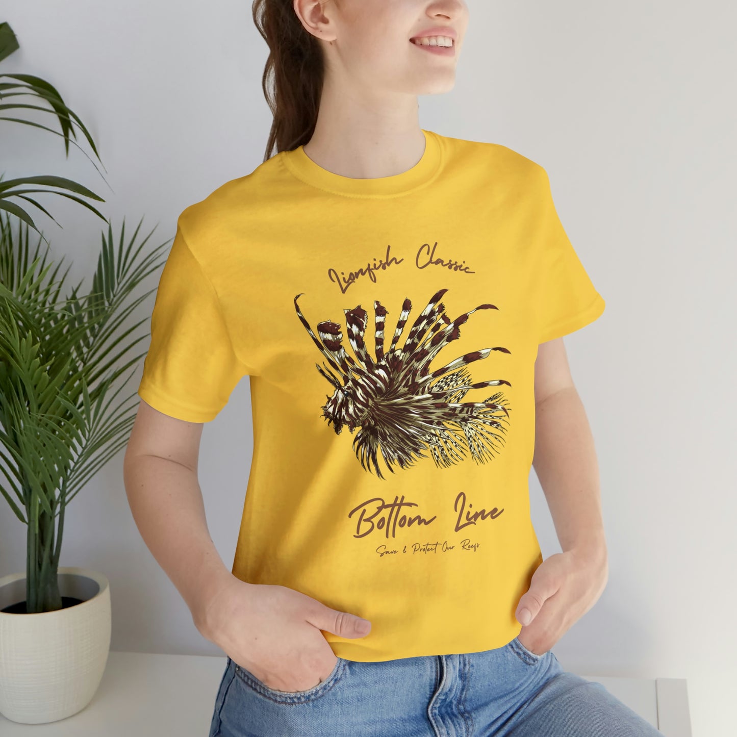 LionFish Classic Front Design Tee