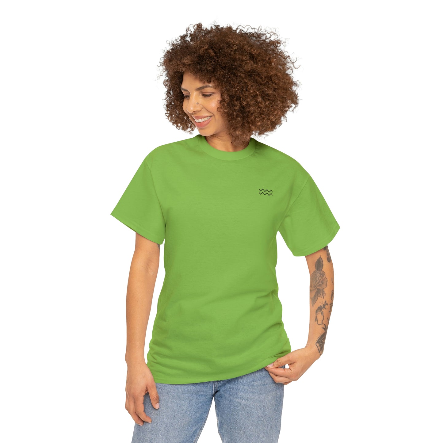 Dinosaur of the Pond Heavy Cotton Tee