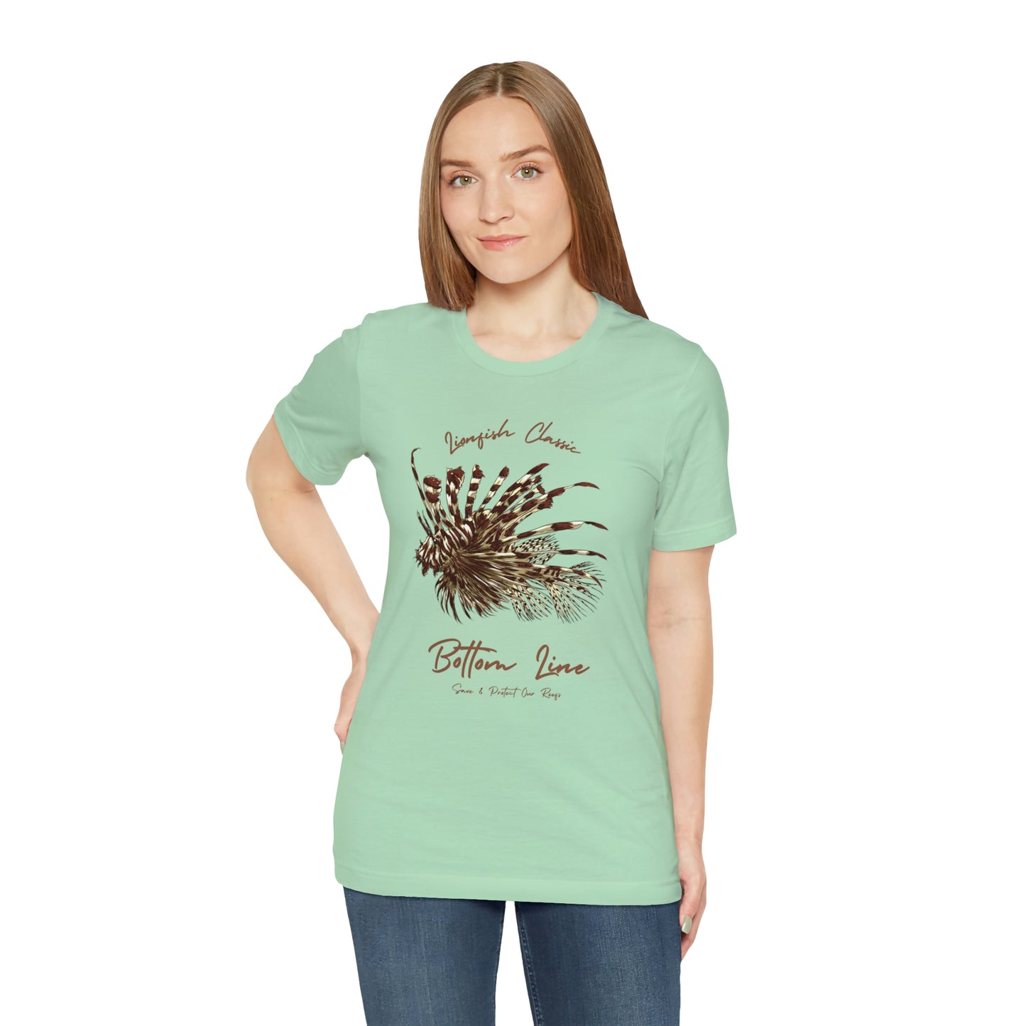 LionFish Classic Front Design Tee