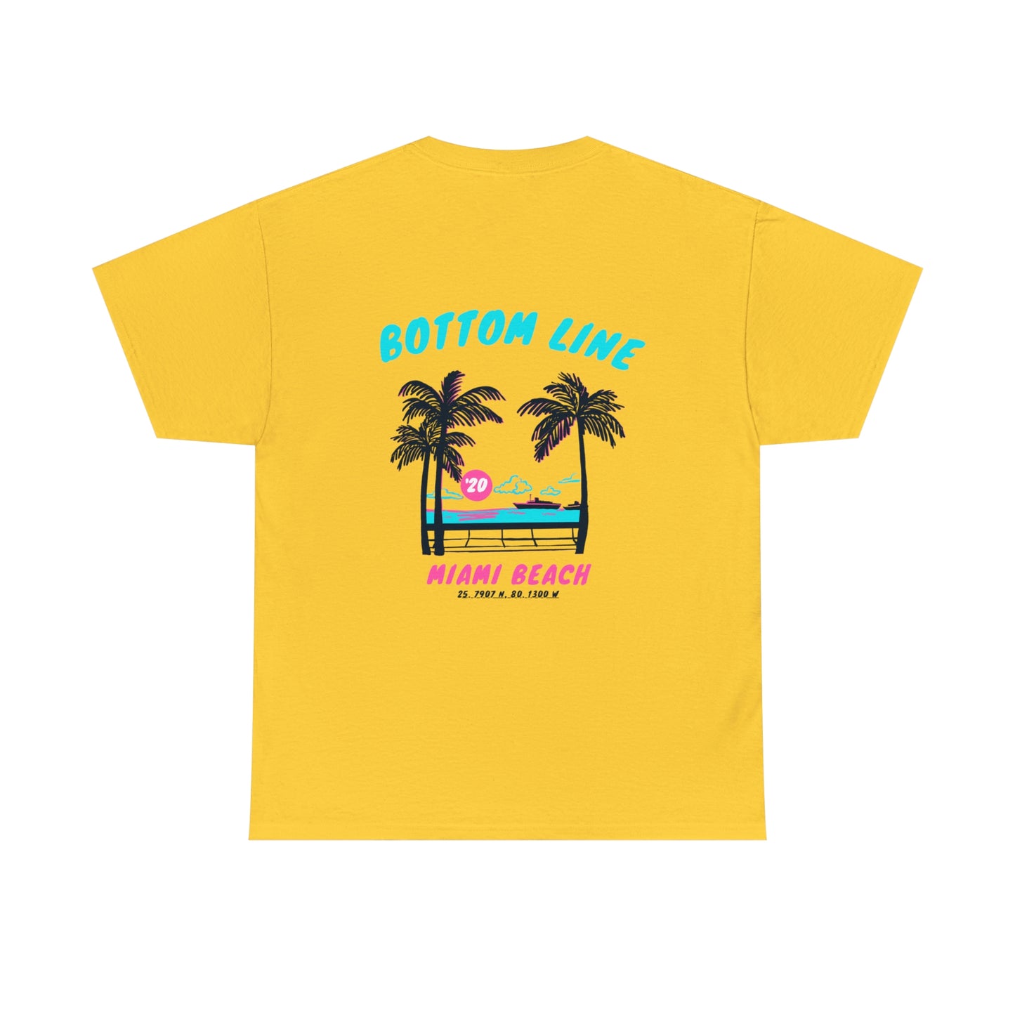 Miami Beach Heavy Cotton Tee