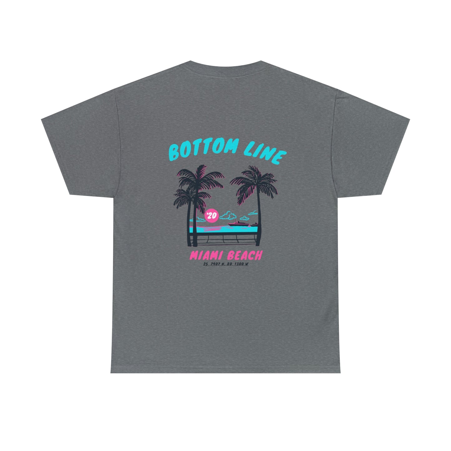 Miami Beach Heavy Cotton Tee