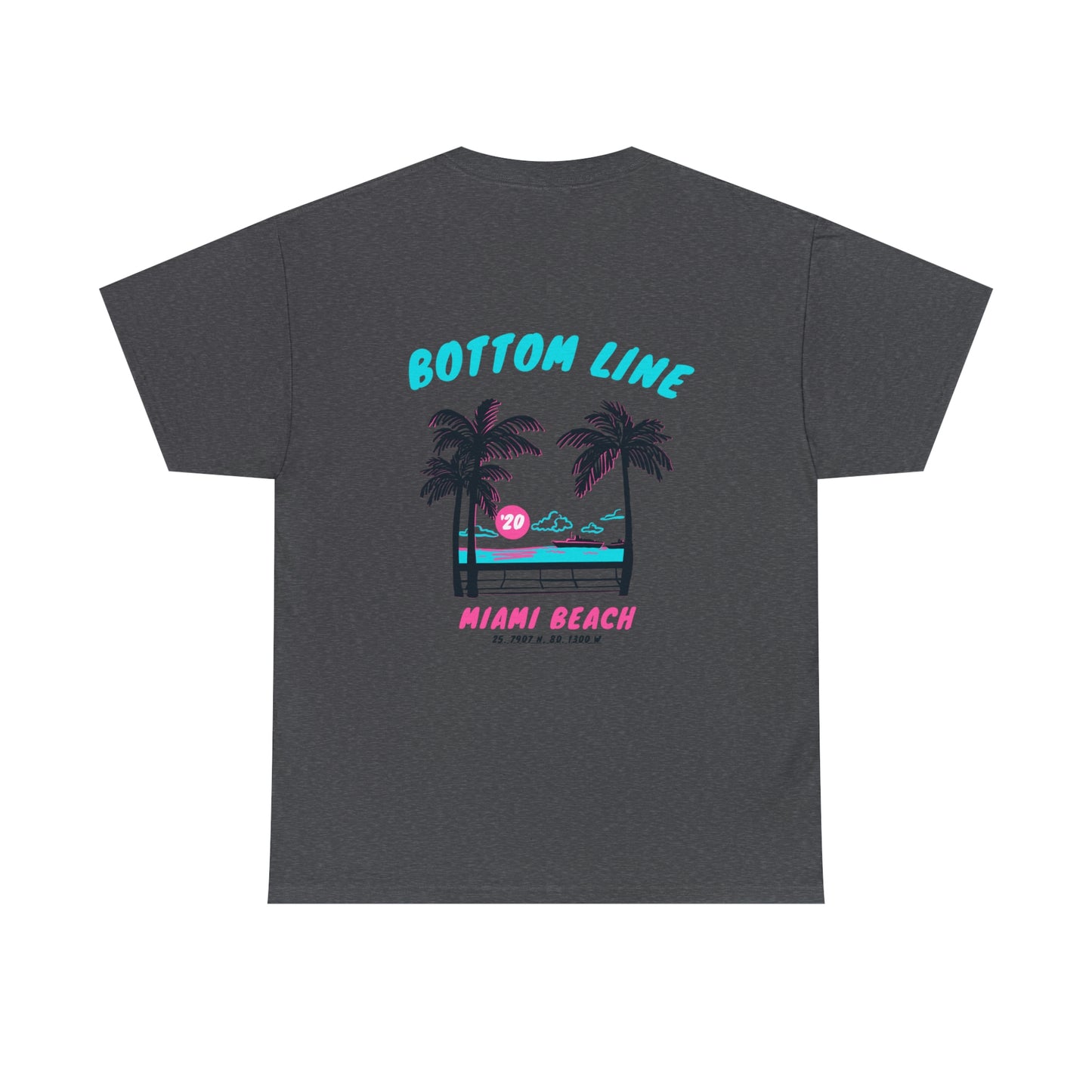 Miami Beach Heavy Cotton Tee