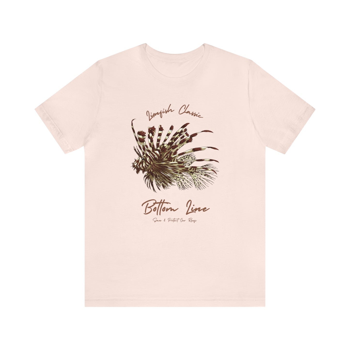 LionFish Classic Front Design Tee