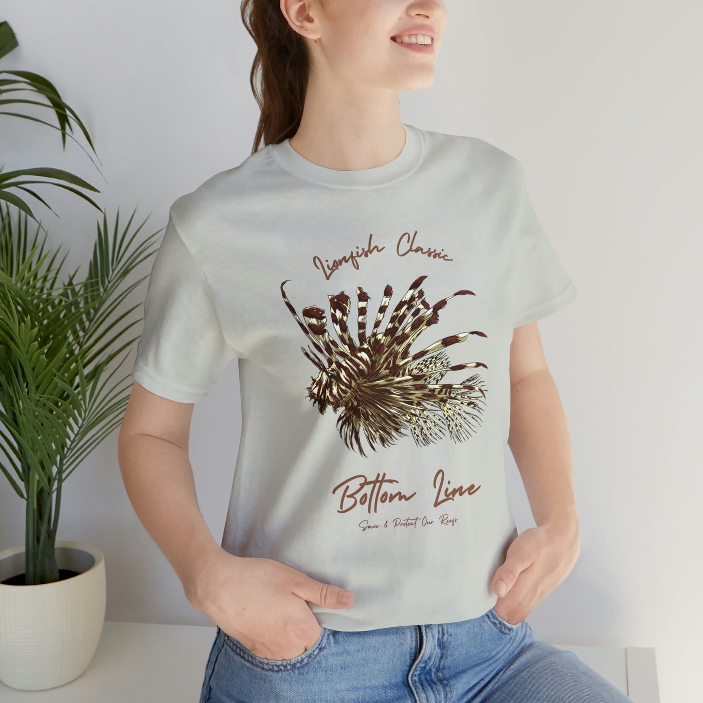 LionFish Classic Front Design Tee