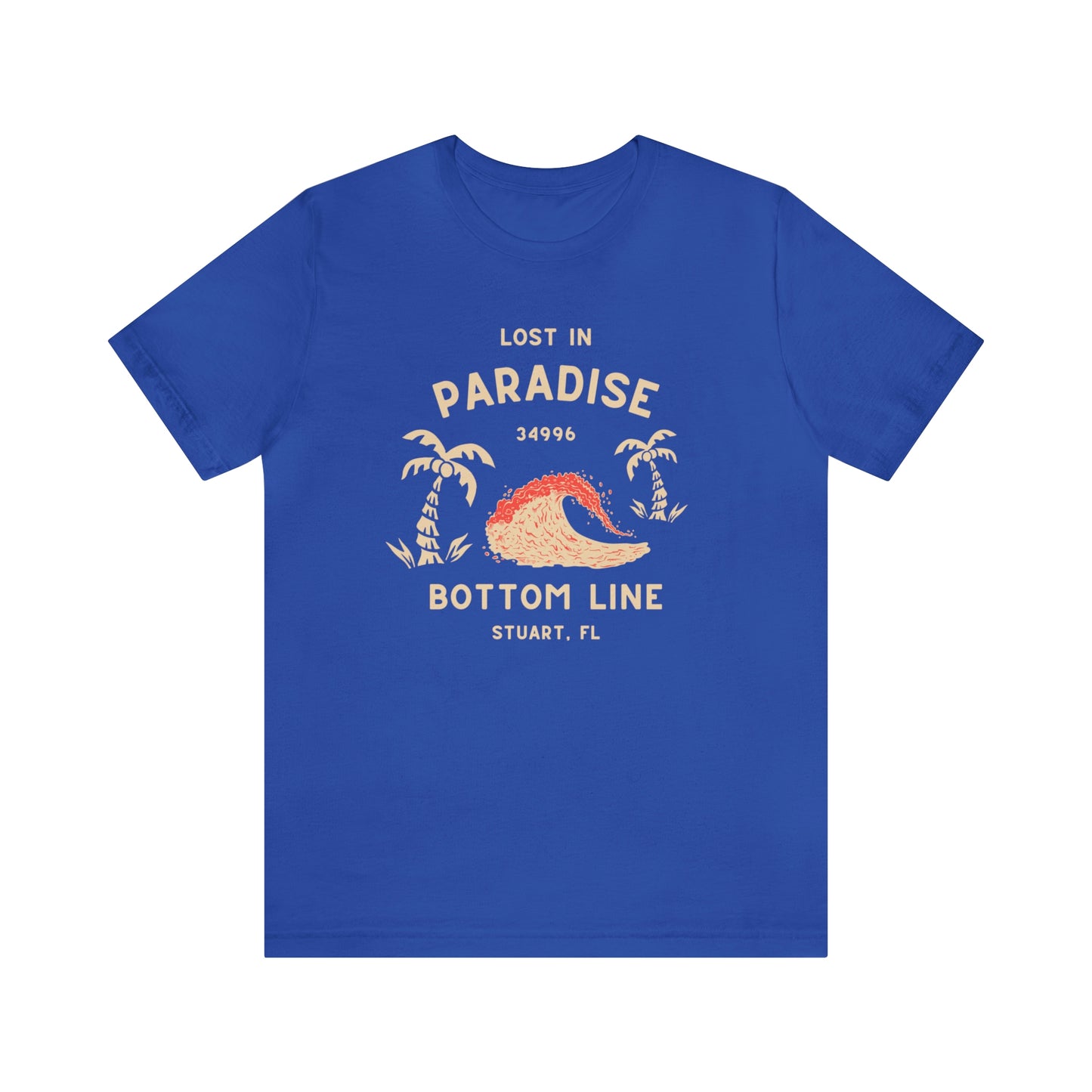 Lost in Paradise Front Designed Tee